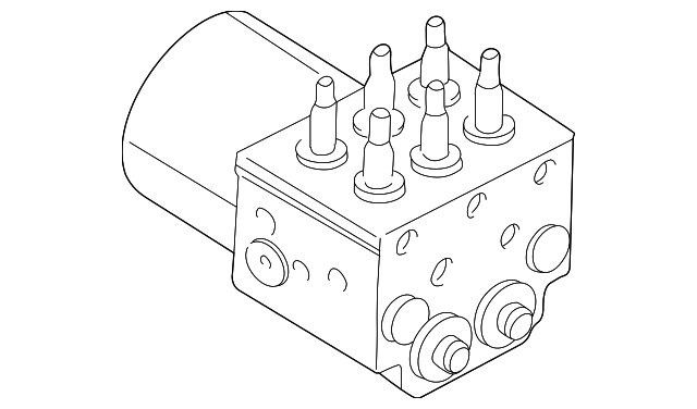 ABS Pressure Modulator Valve - GM (89027170)