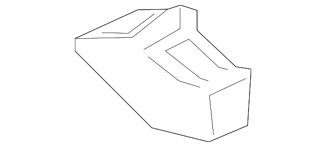 Assist Step Bracket Cover - GM (84389007)