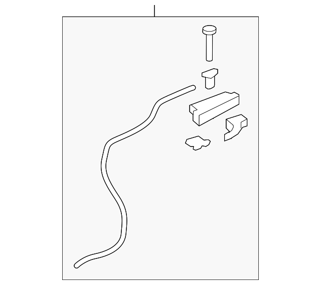 82622T0AA01ZC Lever, L Rear Seat *NH167L* (Graphite Black) 2012