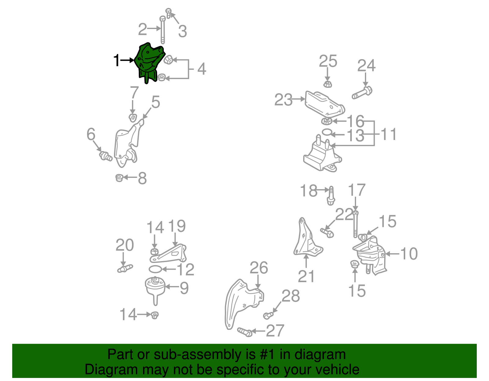 Mount - GM (25710672)