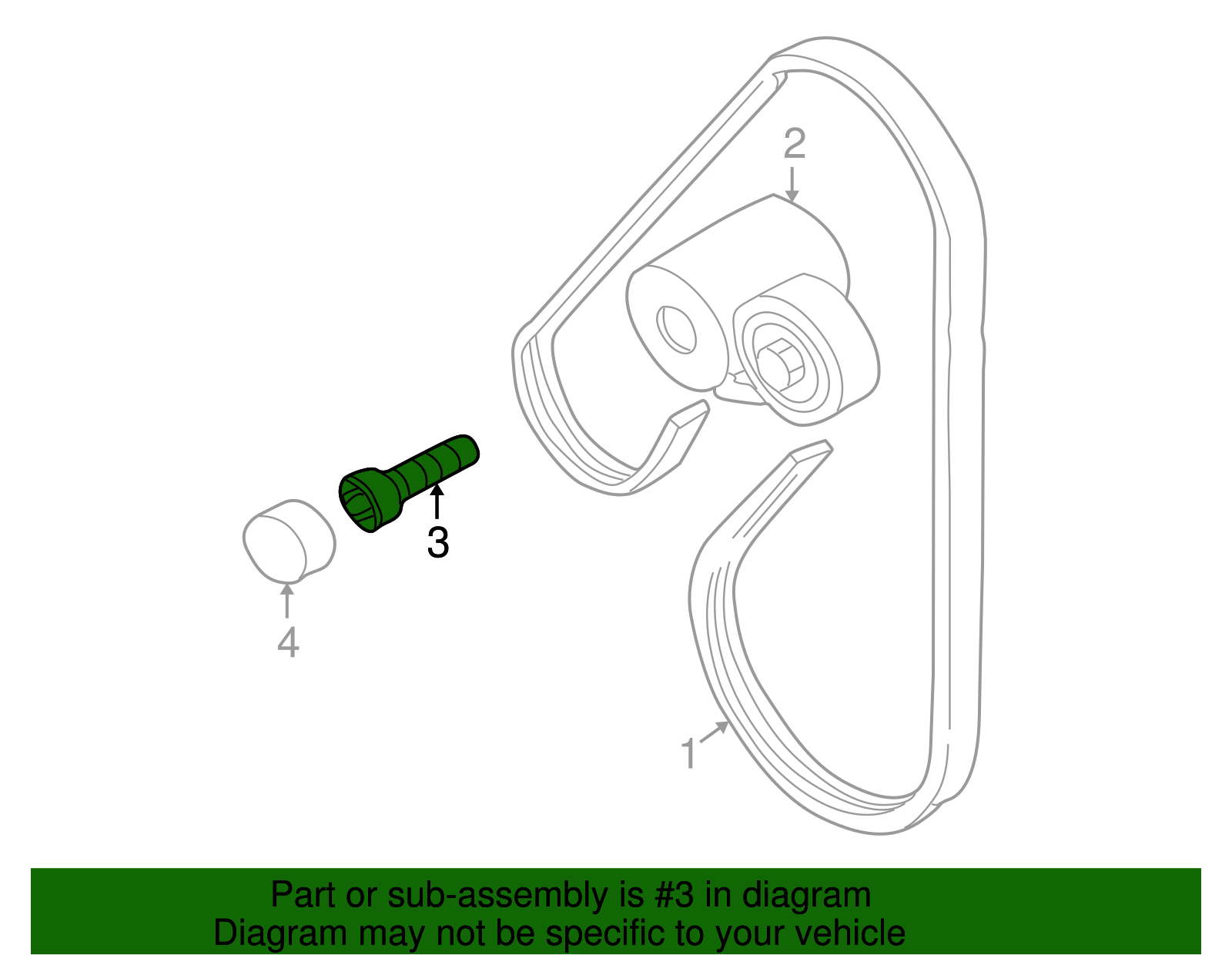 Belt Tensioner Bolt - Volkswagen (N-100-650-03)