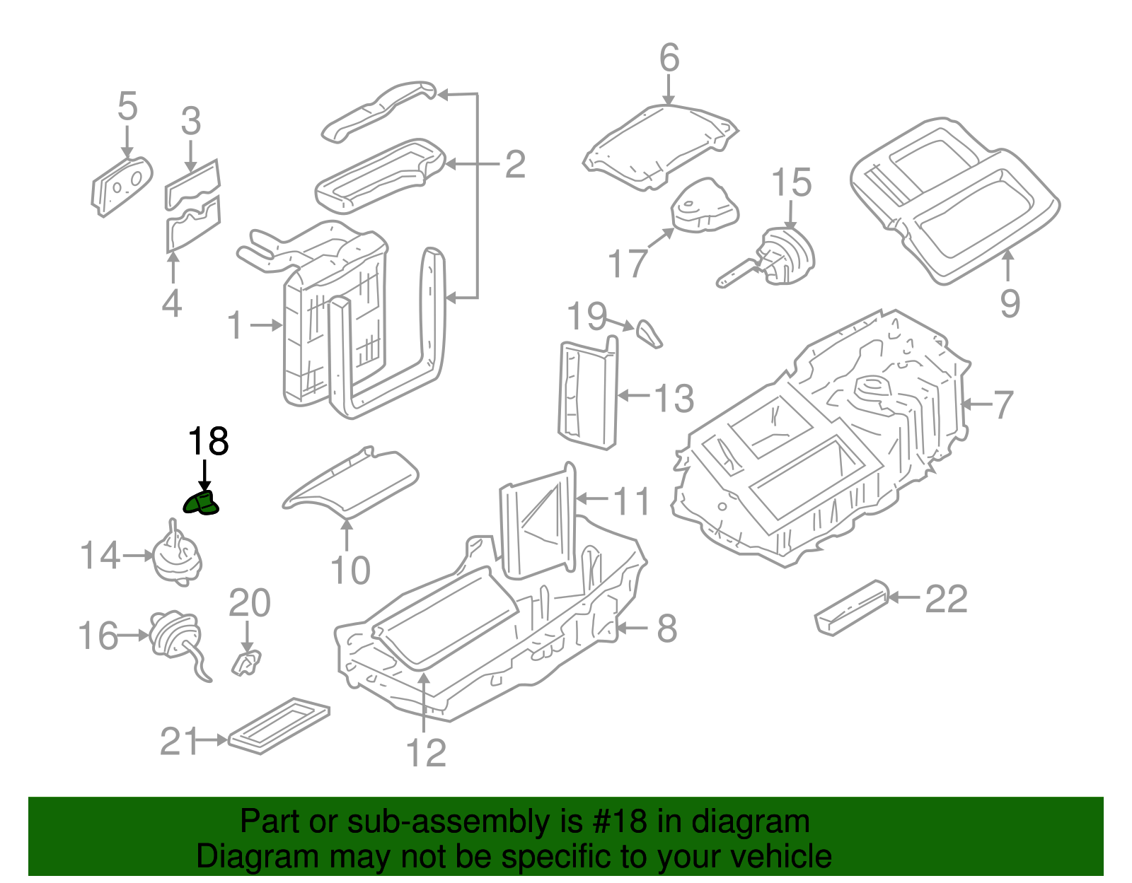 1973-87 Square Body Chevy & GMC Truck Heater & AC Control Knob - View #5