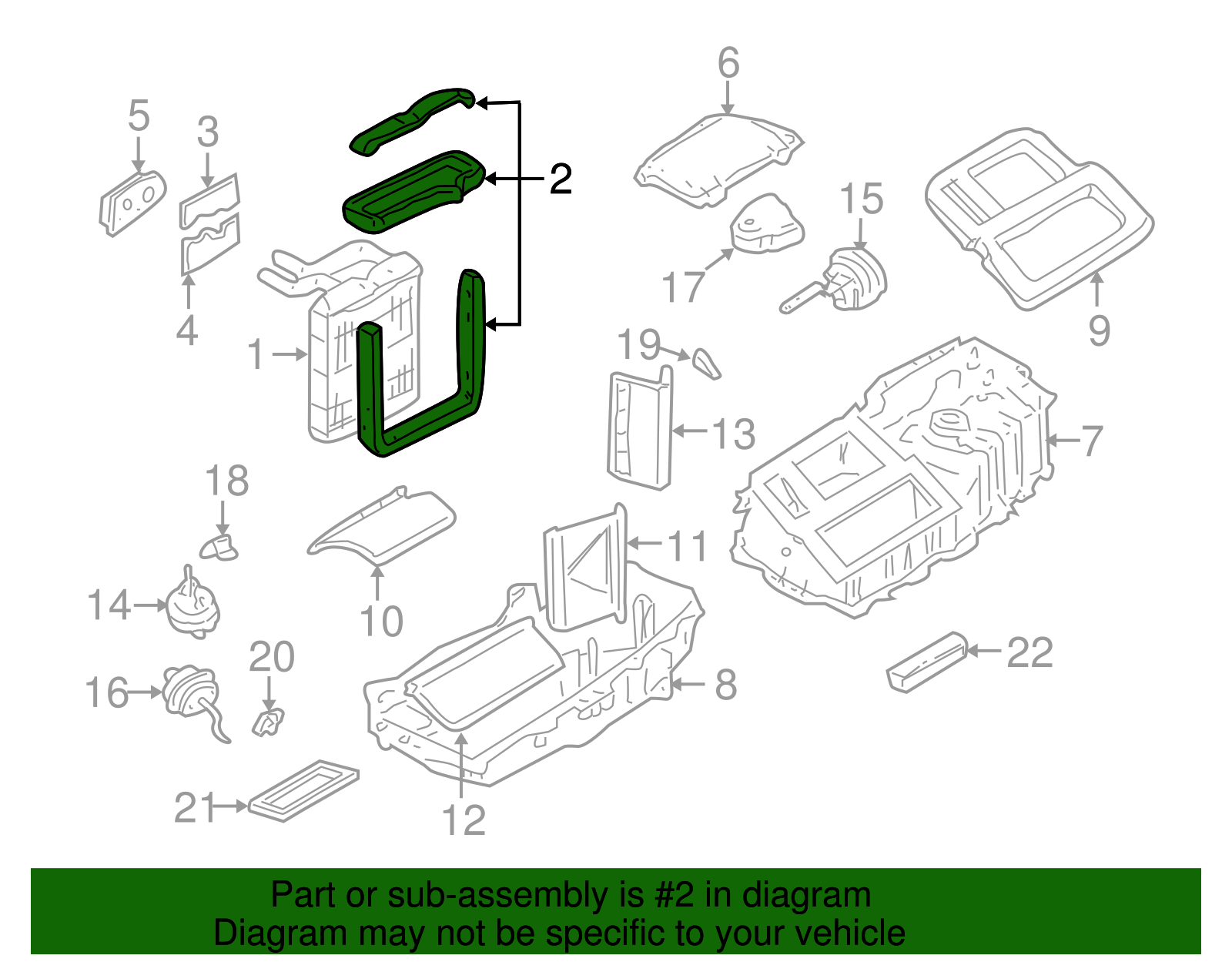 Heater Core Seal Kit - GM (52480246)