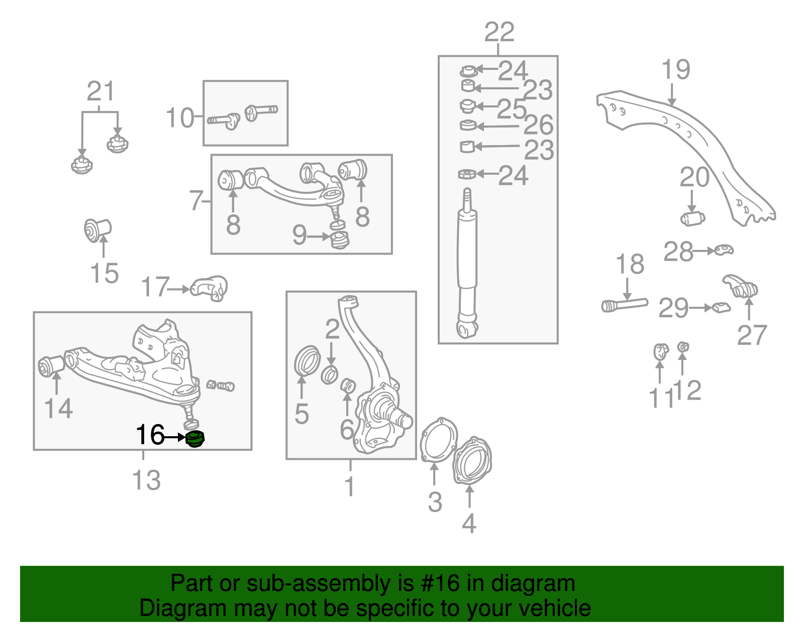 Bushing - Toyota (43345-69015)
