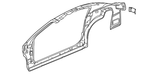 Frame Assembly, Body Side Otr - GM (10388403)