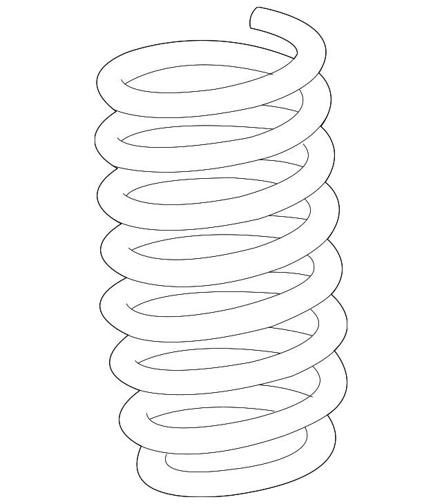 Genuine BMW 33536851932 Coil Spring FREE Shipping on Most