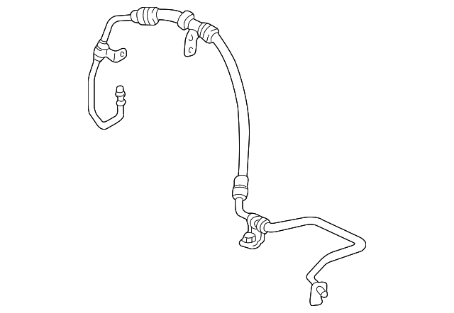 Pressure Hose - Ford (YL8Z-3A719-DA)
