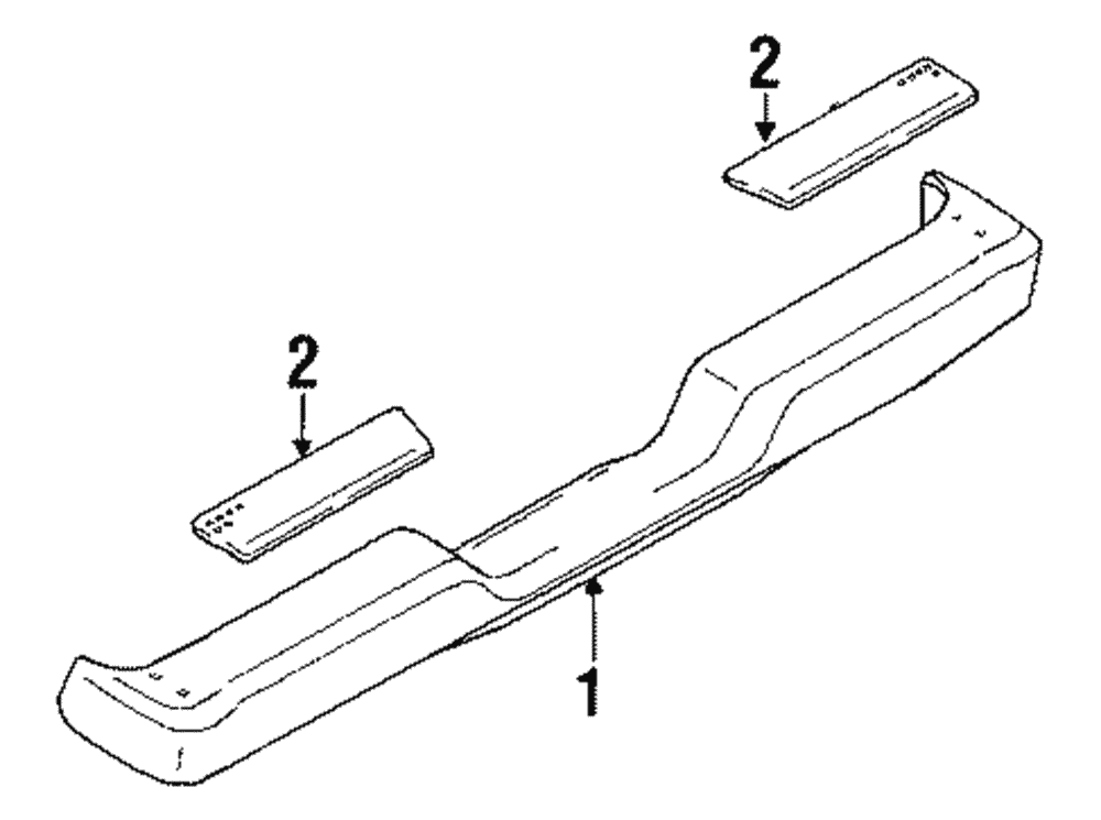 Step Bumper Assembly - Toyota (00228-35912-13)