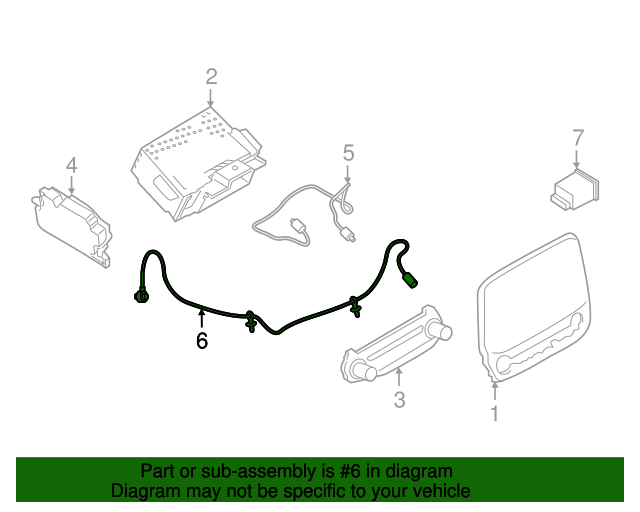 20182022 Ford EcoSport OEM Connector Wire GN1Z14D202M Ford Parts