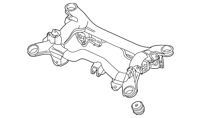 Cross-Member - Volkswagen (8E0-505-235-BK)