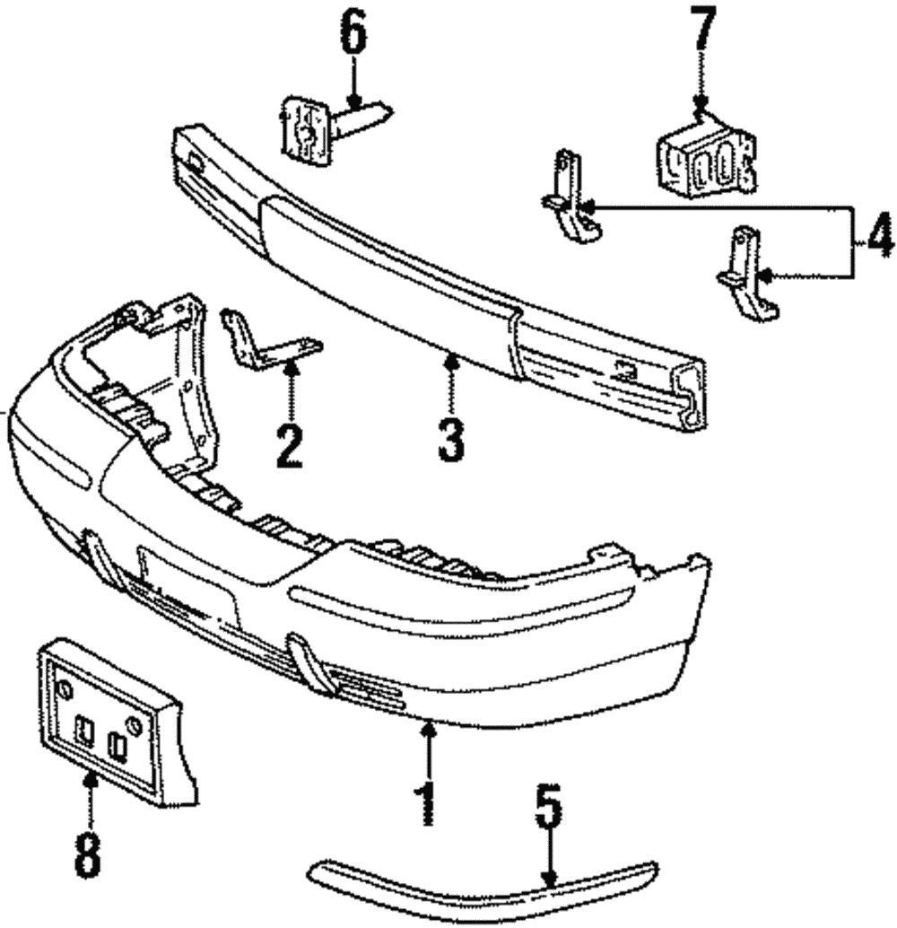 Impact Bar - Ford (YW1Z-17757-AA)