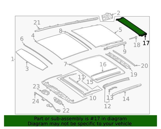 167-780-31-00-8U07 - Sunshade 2020-2024 Mercedes-Benz | Mercedes  