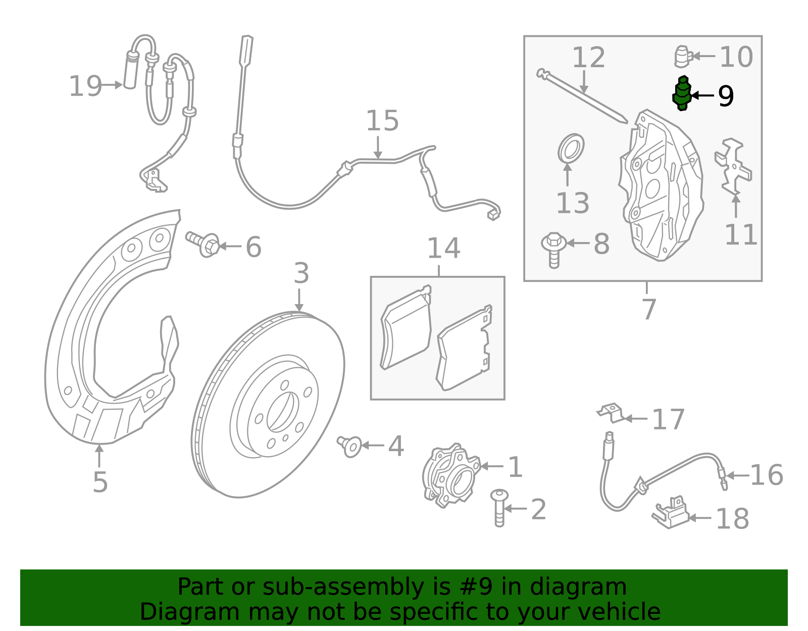Brake Bleeder Screw - Toyota (47547-WAA01)