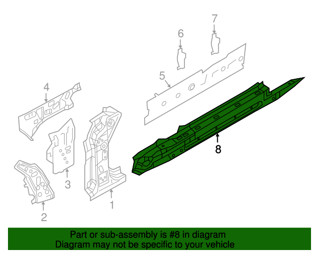 N243-70-27X - Outer Rocker Panel - 2016-2020 Mazda MX-5 Miata 