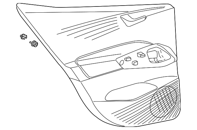 Door Trim Panel 11K-867-211-B-POD