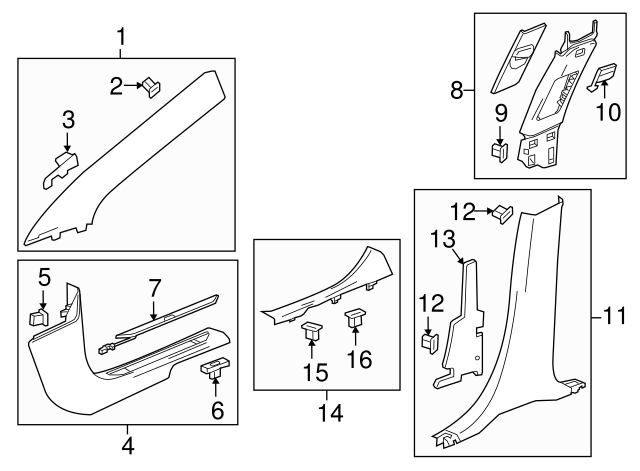 84352074 GM Cowl Trim | GM Parts Store