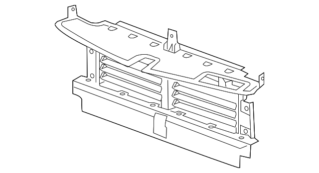 Genuine GM 85535383 Radiator Shutter Assembly – For Chevy Blazer 2019-2023