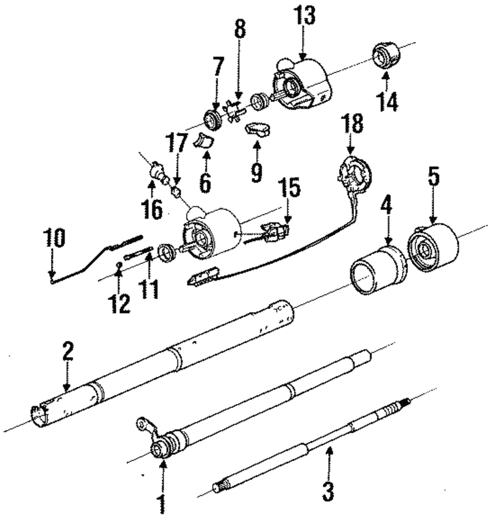 Pivot Assembly, Strg Col Dimr Switch Actr - GM (7832681)