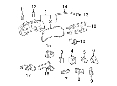 Headlamp Components for 2013 Toyota Corolla #2