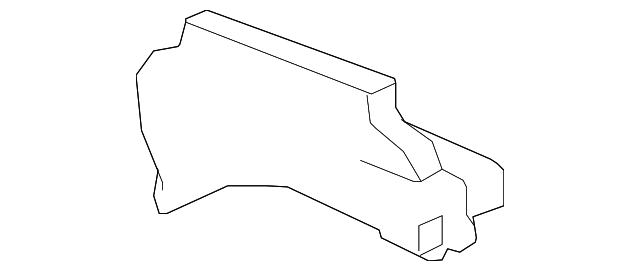 Duct, Floor Air Otlt - GM (10396904)