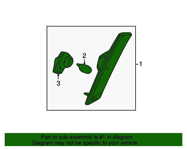 20102012 Ford Fusion OEM NEW Ford 20102012 Fusion Front Side Bumper