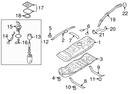 Senders OEM Parts for 2009 Kia Borrego | Kia Parts Accessories