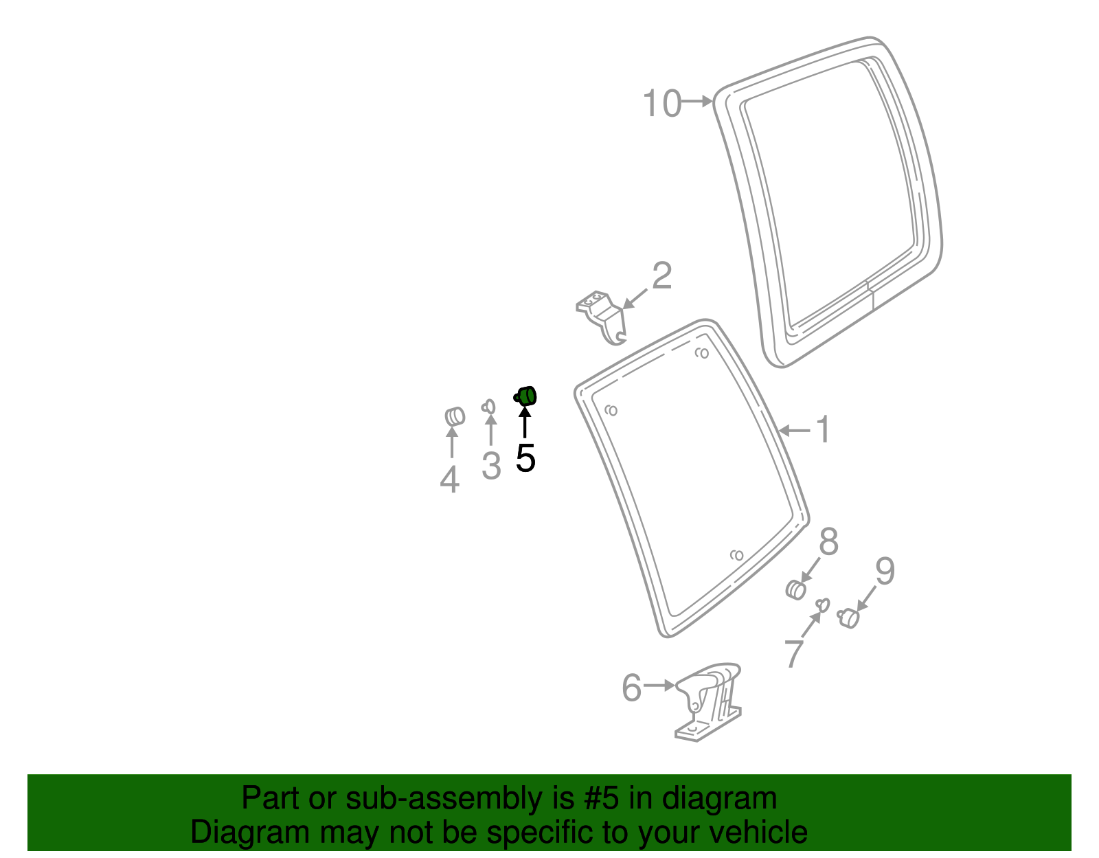 Multi-Purpose Nut - GM (88891771)