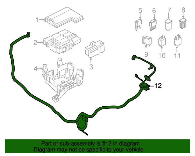 20152016 Ford F150 Engine Harness FL3Z12A581BE XportAuto