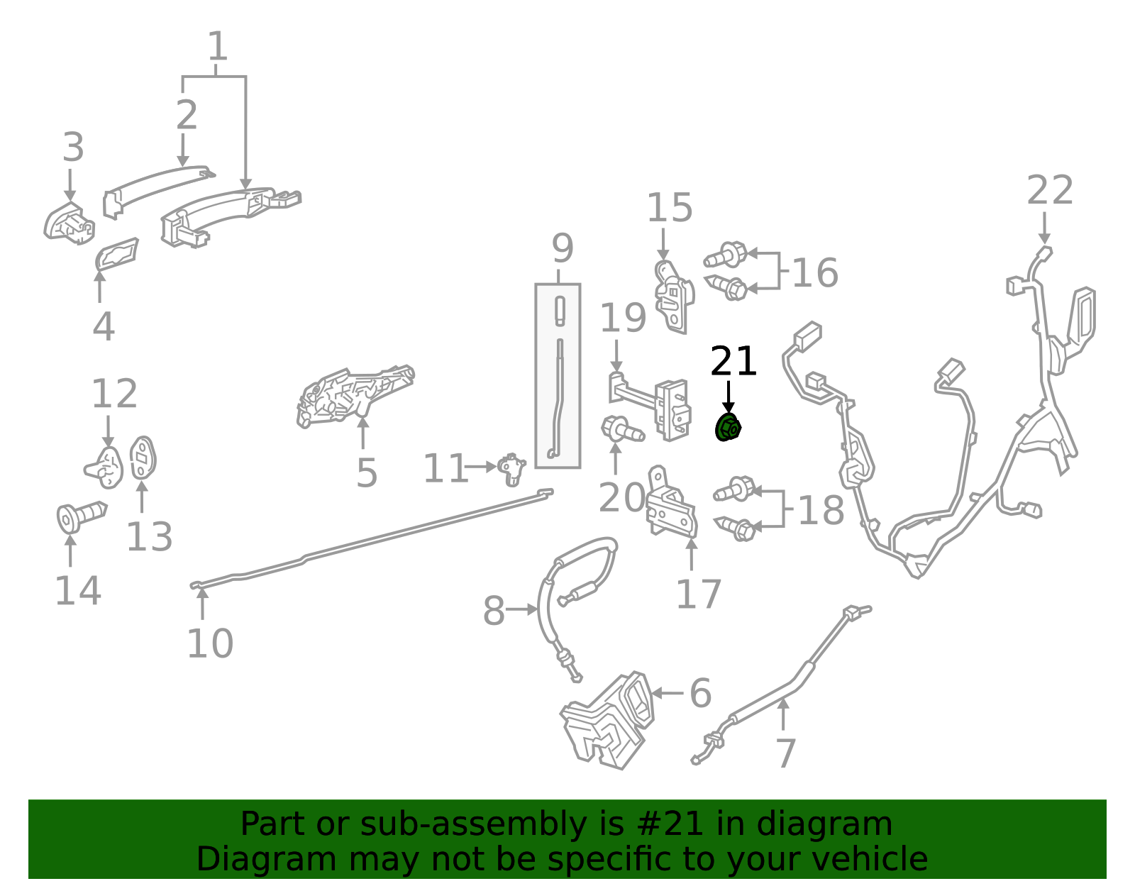 Multi-Purpose Nut - GM (11546364)