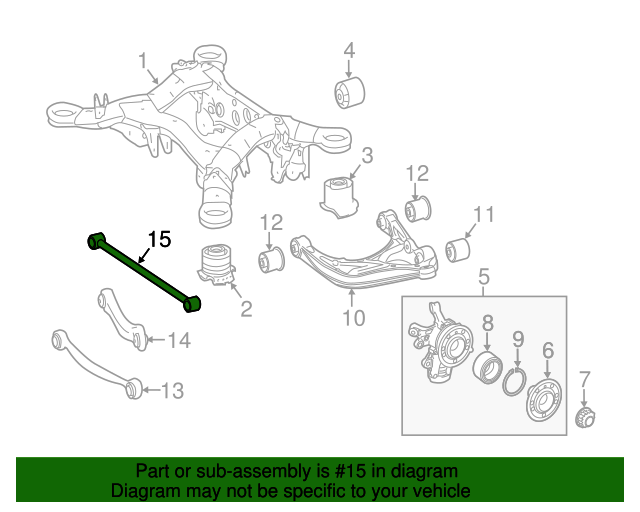 Mercedes-Benz OEM Tie Rod Part# 166-350-00-53 | OEM Vehicle Parts