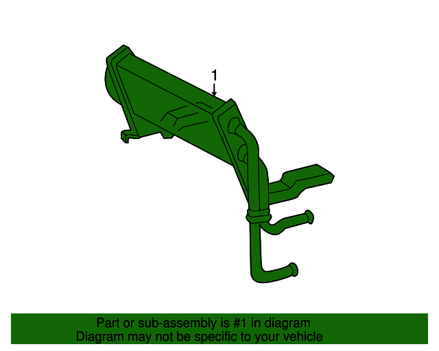 2L1Z3D746CA Power Steering Cooler 20022006 Ford Shop Ford Parts Direct