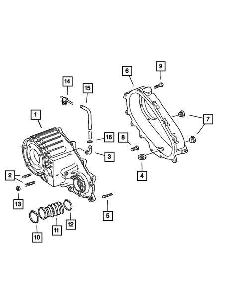 Case and Related Parts for 2007 Dodge Durango #0