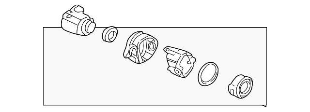 Parking Assist Alarm Sensor - GM (88891836)