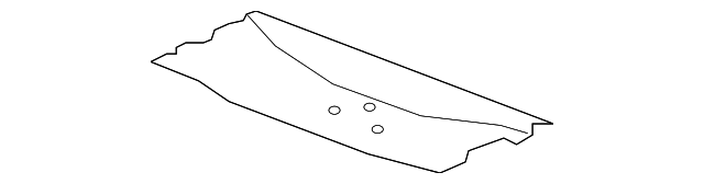 Rear Floor Pan Reinforcement - GM (10318977)