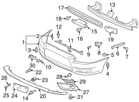 Automatic Temperature Controls for 2014 Mitsubishi Lancer #1