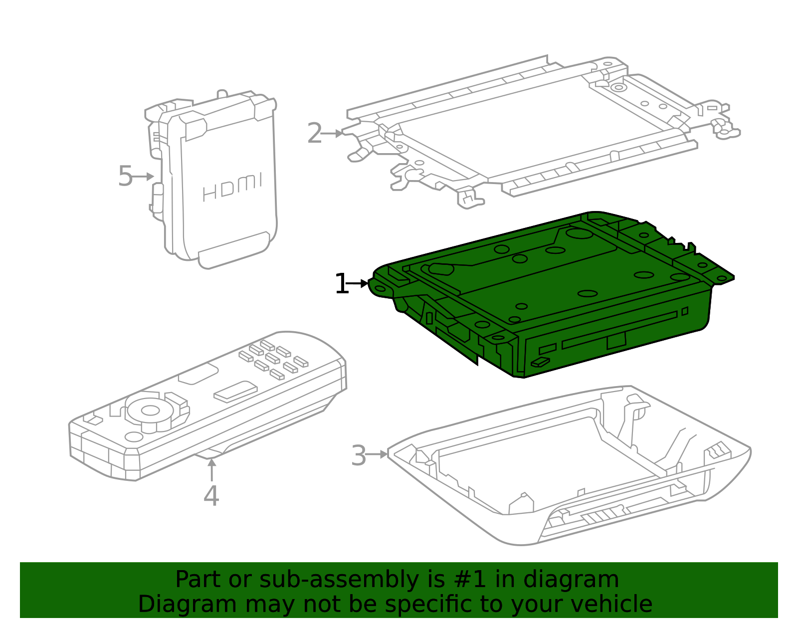 Display Unit - Toyota (86680-48160)