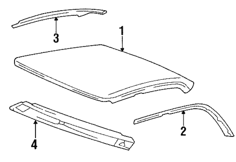 Drip Molding - GM (25649734)