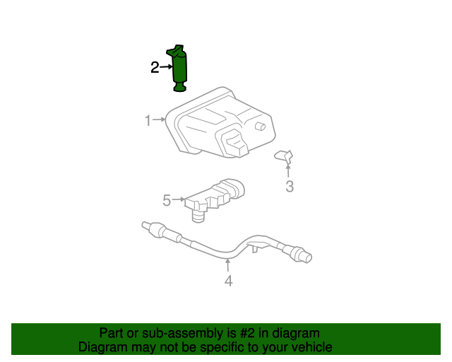 20042021 GM 20072013 Chevrolet Silverado Evap Emission Canister Purge
