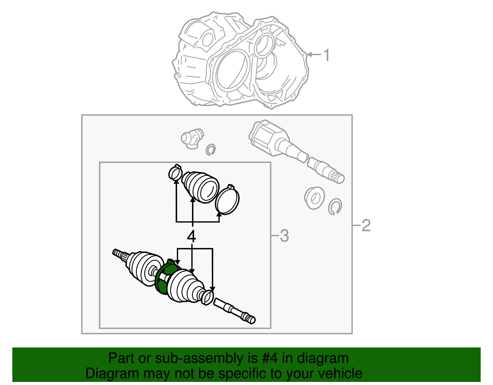 Boot Kit - Toyota (04427-08121)