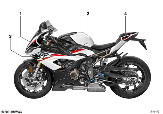 51147925473 - Decor, Rear Side Section, Left 2018-2022 BMW  