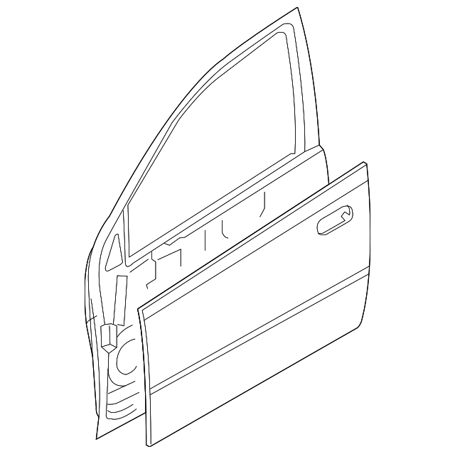 Passenger Side Front Door - GM (96896994)