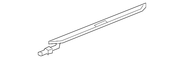Front Passenger Side Door Sill Plate Lamp - GM (84055844)