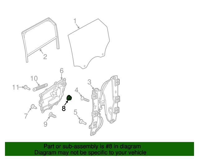 Genuine OEM Door Panel Carrier Nut Part LR114151 Fits 20122023 Land Rover Up To 35 Off On
