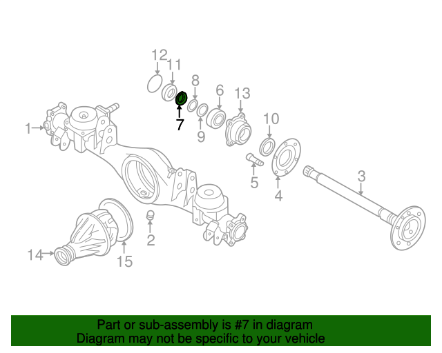 19962004 Nissan Axle Nut 432620W000