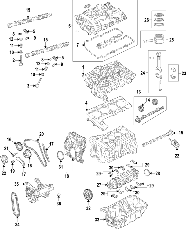 11378662525 - 2021-2023 BMW Shaft Seals (11-37-8-662-525) | BMW of 