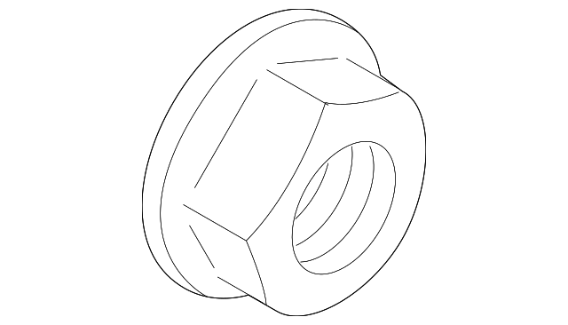 Axle Nut - Scion (90118-WB851)