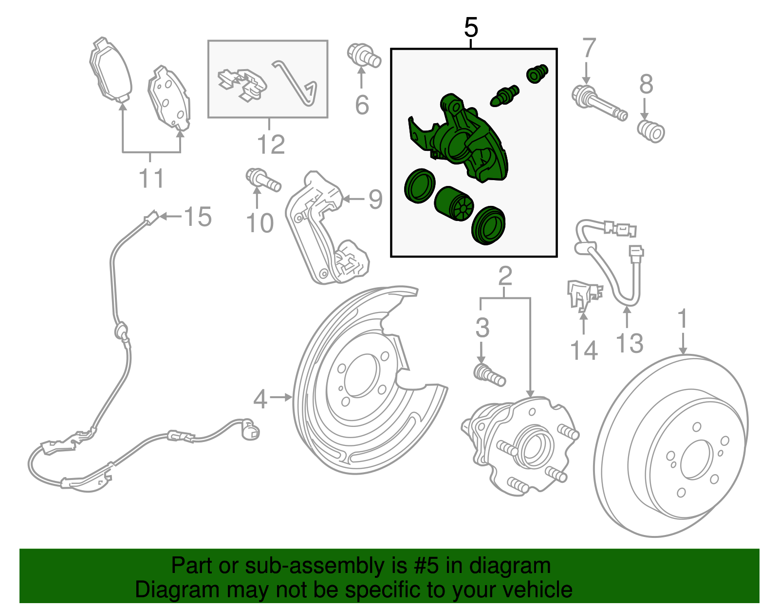 Caliper - Scion (47850-12240)