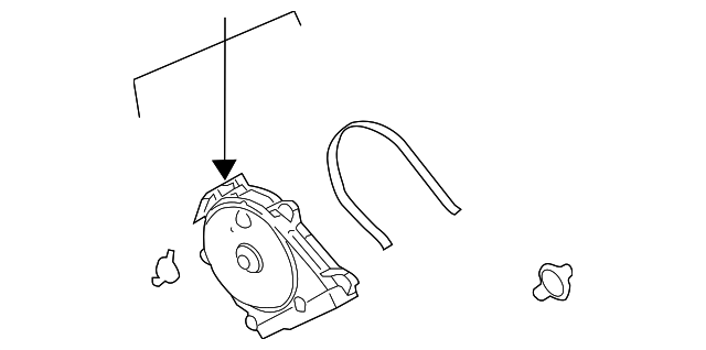 Cover Assembly-Tmg Belt Upper Front - GM (12581916)