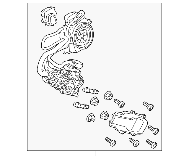 32340096 Drive Motor Battery Pack Charging Port Assembly 20182022