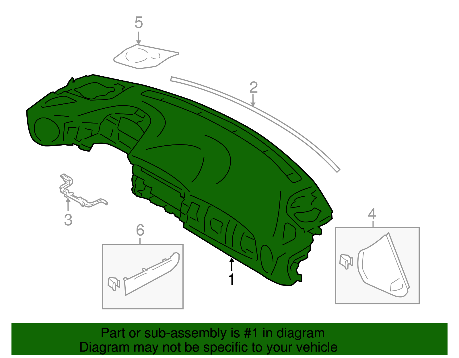 Instrument Panel - Scion (SU003-08335)